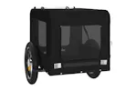 vidaXL 93912 Pet Bike Trailer Black Oxford Fabric&iron vidaXL 93912 Pet Bike Trailer Black Oxford Fabric&iron