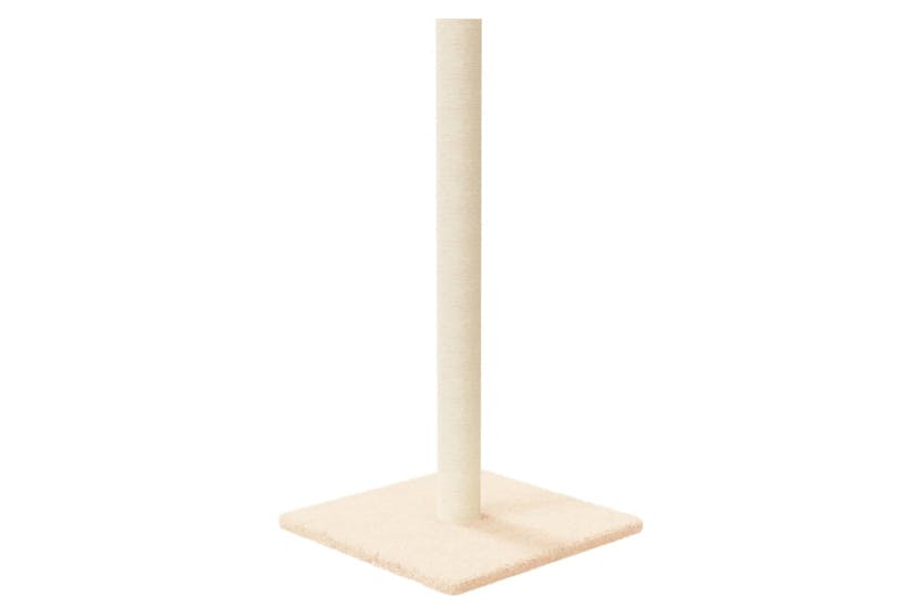 vidaXL 171678 Cat Scratching Post Cream 35x35x70cm vidaXL 171678 Cat Scratching Post Cream 35x35x70cm