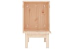 vidaXL 822452 Cat House 60x36x60cm Solid Wood Pine vidaXL 822452 Cat House 60x36x60cm Solid Wood Pine