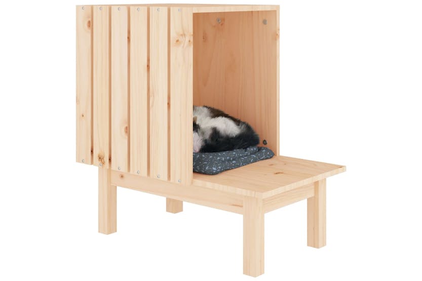 vidaXL 822452 Cat House 60x36x60cm Solid Wood Pine vidaXL 822452 Cat House 60x36x60cm Solid Wood Pine