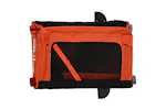vidaXL 93907 Pet Bike Trailer Orange And Black Oxford Fabric&iron vidaXL 93907 Pet Bike Trailer Orange And Black Oxford Fabric&iron