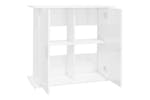 vidaXL 833601 Aquarium Stand High Gloss White 81x36x73cm Engineered Wood vidaXL 833601 Aquarium Stand High Gloss White 81x36x73cm Engineered Wood