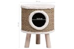 vidaXL 170970 Cat House With Wooden Legs 41cm Seagrass vidaXL 170970 Cat House With Wooden Legs 41cm Seagrass