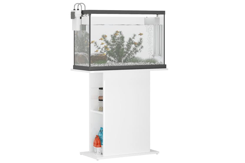 vidaXL 833649 Aquarium Stand High Gloss White 75x36x72.5cm Engineered Wood vidaXL 833649 Aquarium Stand High Gloss White 75x36x72.5cm Engineered Wood
