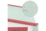 vidaXL 170845 Outdoor Large Rabbit Hutch Red And White 204x45x85cm Wood vidaXL 170845 Outdoor Large Rabbit Hutch Red And White 204x45x85cm Wood