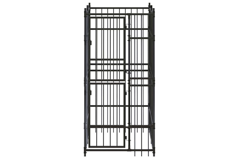 vidaXL 171472 Outdoor Dog Kennel Steel 1.84 M2 vidaXL 171472 Outdoor Dog Kennel Steel 1.84 M2