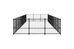 vidaXL 3124622 Outdoor Dog Kennel Steel 25.4 M2 vidaXL 3124622 Outdoor Dog Kennel Steel 25.4 M2