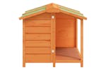 vidaXL 172264 Dog Kennel Brown 96x87x80.5cm Solid Wood Pine vidaXL 172264 Dog Kennel Brown 96x87x80.5cm Solid Wood Pine