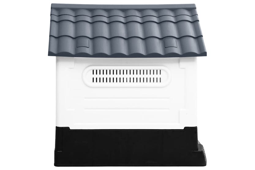 vidaXL 152228 Dog House Grey 57x68x66cm Polypropylene vidaXL 152228 Dog House Grey 57x68x66cm Polypropylene