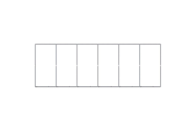 vidaXL 3097941 Outdoor Dog Kennel Steel 11.06 M2 vidaXL 3097941 Outdoor Dog Kennel Steel 11.06 M2