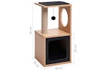 vidaXL 170926 Cat Tree With Sisal Scratching Mat 60cm vidaXL 170926 Cat Tree With Sisal Scratching Mat 60cm