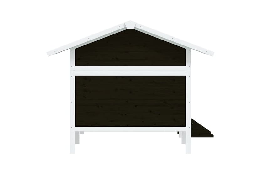 vidaXL 172271 Dog Kennel Grey 159x120x88.5cm Solid Wood Pine vidaXL 172271 Dog Kennel Grey 159x120x88.5cm Solid Wood Pine