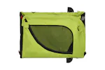 vidaXL 94032 Pet Bike Trailer Green And Black Oxford Fabric And Iron vidaXL 94032 Pet Bike Trailer Green And Black Oxford Fabric And Iron