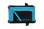 vidaXL 93946 Pet Bike Trailer Blue And Black Oxford Fabric And Iron vidaXL 93946 Pet Bike Trailer Blue And Black Oxford Fabric And Iron