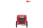 vidaXL 93964 Pet Bike Trailer Red Oxford Fabric And Iron vidaXL 93964 Pet Bike Trailer Red Oxford Fabric And Iron