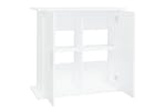 vidaXL 833599 Aquarium Stand White 81x36x73cm Engineered Wood vidaXL 833599 Aquarium Stand White 81x36x73cm Engineered Wood