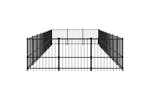 vidaXL 3124621 Outdoor Dog Kennel Steel 22.58 M2 vidaXL 3124621 Outdoor Dog Kennel Steel 22.58 M2