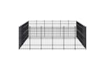 vidaXL 3097997 Outdoor Dog Kennel Steel 44.24 M2 vidaXL 3097997 Outdoor Dog Kennel Steel 44.24 M2