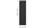vidaXL 3203437 Sisal Rug For Scratching Post Black 80x300cm vidaXL 3203437 Sisal Rug For Scratching Post Black 80x300cm