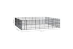 vidaXL 3098005 Outdoor Dog Kennel Steel 66.36 M2 vidaXL 3098005 Outdoor Dog Kennel Steel 66.36 M2
