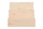 vidaXL 822461 Pet Stair 40x37.5x35cm Solid Wood Pine vidaXL 822461 Pet Stair 40x37.5x35cm Solid Wood Pine