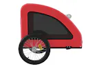 vidaXL 93964 Pet Bike Trailer Red Oxford Fabric And Iron vidaXL 93964 Pet Bike Trailer Red Oxford Fabric And Iron