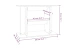 vidaXL 833578 Aquarium Stand Sonoma Oak 80x35x60cm Engineered Wood vidaXL 833578 Aquarium Stand Sonoma Oak 80x35x60cm Engineered Wood