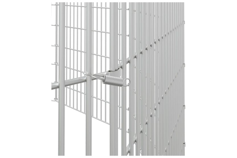 Vidaxl Free Range Animal Enclosure 12-panel 54x60 Cm Galvanised Iron Vidaxl Free Range Animal Enclosure 12-panel 54x60 Cm Galvanised Iron