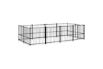 vidaXL 3124600 Outdoor Dog Kennel Steel 7.51 M2 vidaXL 3124600 Outdoor Dog Kennel Steel 7.51 M2