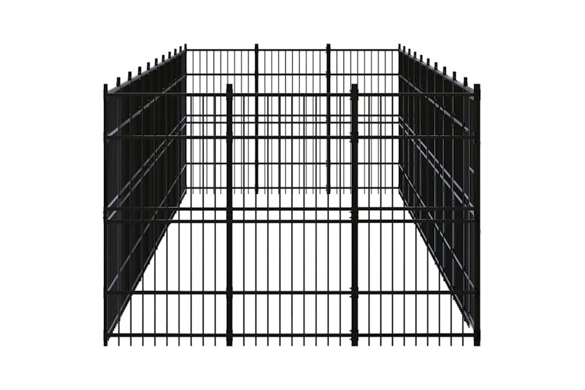 vidaXL 3097981 Outdoor Dog Kennel Steel 27.65 M2 vidaXL 3097981 Outdoor Dog Kennel Steel 27.65 M2