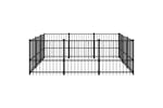 vidaXL 3124616 Outdoor Dog Kennel Steel 8.47 M2 vidaXL 3124616 Outdoor Dog Kennel Steel 8.47 M2