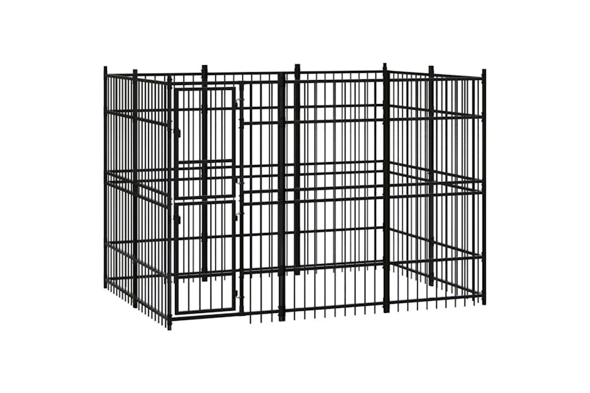 vidaXL 3097957 Outdoor Dog Kennel Steel 5.53 M2 vidaXL 3097957 Outdoor Dog Kennel Steel 5.53 M2