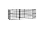 vidaXL 3097960 Outdoor Dog Kennel Steel 11.06 M2 vidaXL 3097960 Outdoor Dog Kennel Steel 11.06 M2