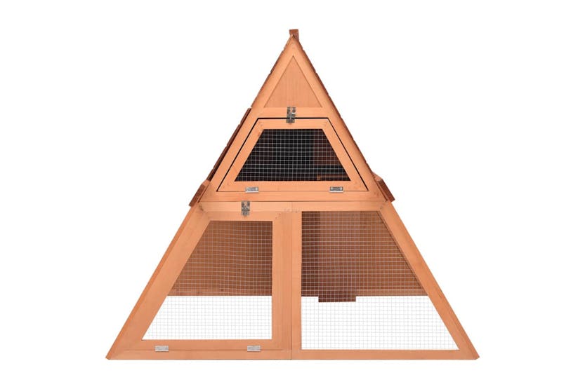 vidaXL 171458 Rabbit Hutch 152x127x109.5cm Solid Firwood vidaXL 171458 Rabbit Hutch 152x127x109.5cm Solid Firwood