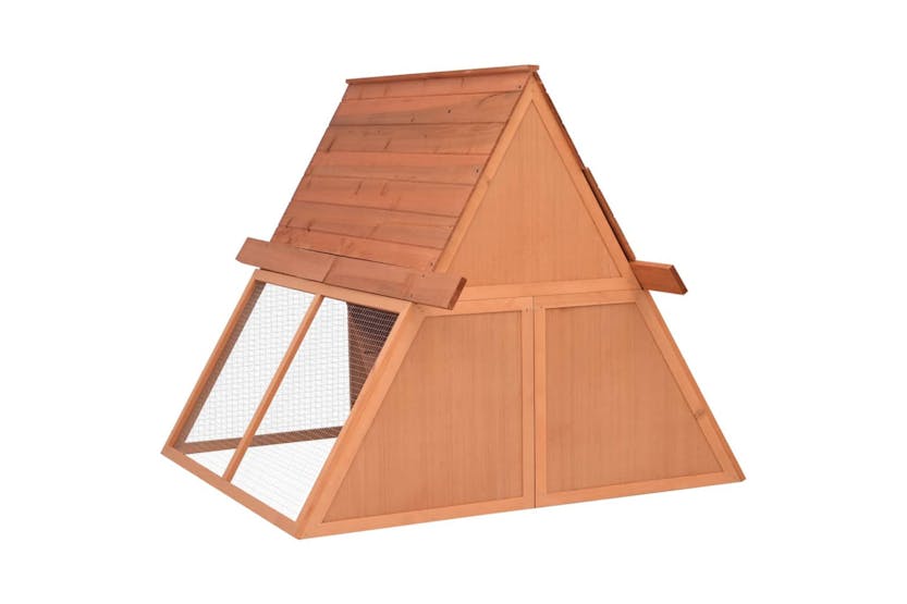 vidaXL 171458 Rabbit Hutch 152x127x109.5cm Solid Firwood vidaXL 171458 Rabbit Hutch 152x127x109.5cm Solid Firwood