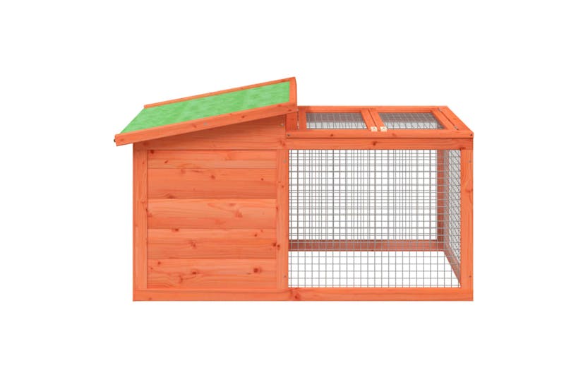 vidaXL 172289 Rabbit Hutch Brown 100.5x54x55cm Solid Wood Pine vidaXL 172289 Rabbit Hutch Brown 100.5x54x55cm Solid Wood Pine