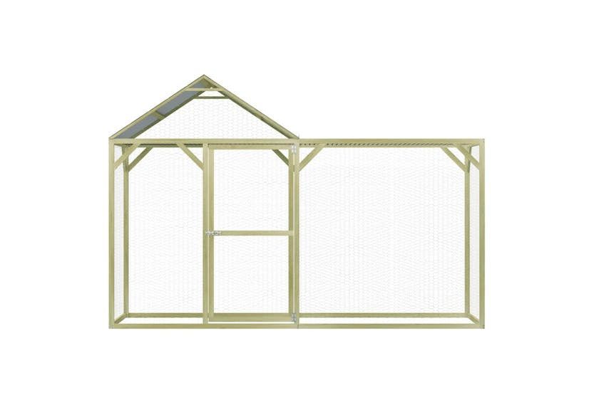 vidaXL 278400 Chicken Cage 3x1.5x2 M Impregnated Pinewood vidaXL 278400 Chicken Cage 3x1.5x2 M Impregnated Pinewood