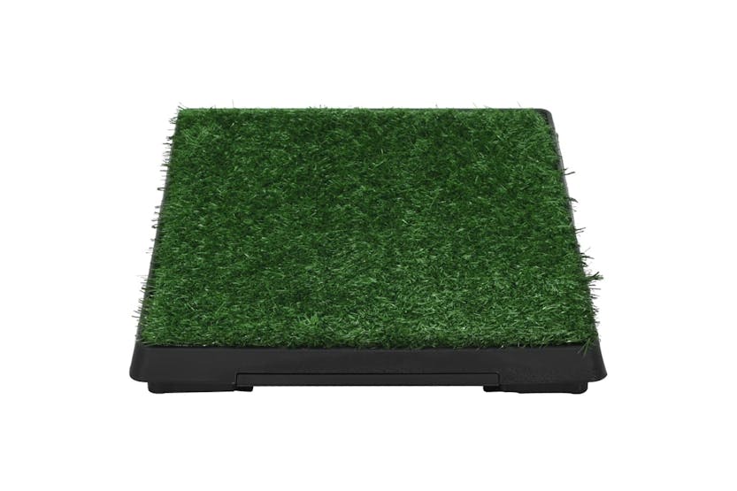vidaXL 170766 Pet Toilet With Tray & Faux Turf Green 63x50x7cm Wc vidaXL 170766 Pet Toilet With Tray & Faux Turf Green 63x50x7cm Wc
