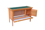 vidaXL 170157 Outdoor Rabbit Hutch Small Animal House Pet Cage 1 Layer Wood vidaXL 170157 Outdoor Rabbit Hutch Small Animal House Pet Cage 1 Layer Wood