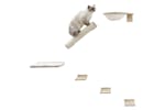 Kerbl 445258 Cat Climbing Wall Rocky 52x17x37 Cm Nature And White Kerbl 445258 Cat Climbing Wall Rocky 52x17x37 Cm Nature And White