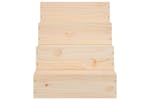 vidaXL 822466 Pet Stair 40x49x47cm Solid Wood Pine vidaXL 822466 Pet Stair 40x49x47cm Solid Wood Pine