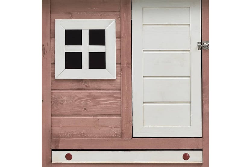 vidaXL 170862 Chicken Cage Mocha 170x81x110cm Solid Pine & Fir Wood vidaXL 170862 Chicken Cage Mocha 170x81x110cm Solid Pine & Fir Wood