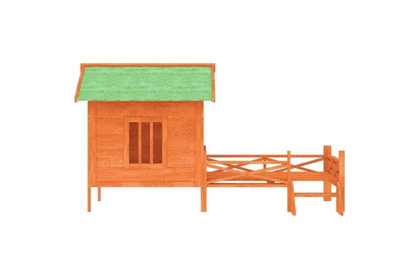 vidaXL 172270 Dog Kennel Brown 159x120x88.5cm Solid Wood Pine vidaXL 172270 Dog Kennel Brown 159x120x88.5cm Solid Wood Pine