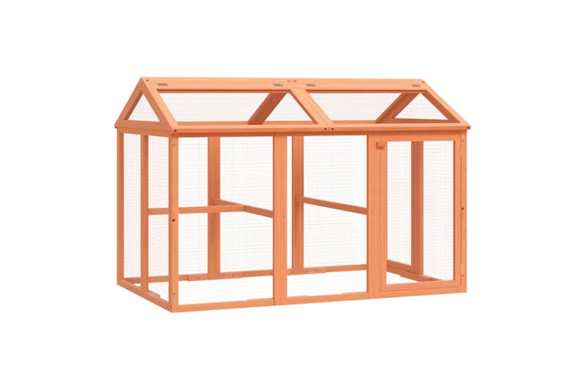 vidaXL 172302 Run Box Brown 141x94x104cm Solid Wood Pine vidaXL 172302 Run Box Brown 141x94x104cm Solid Wood Pine