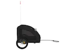 vidaXL 93968 Pet Bike Trailer Black Oxford Fabric And Iron vidaXL 93968 Pet Bike Trailer Black Oxford Fabric And Iron