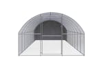 vidaXL 3095476 Outdoor Chicken Coop 3x10x2 M Galvanised Steel vidaXL 3095476 Outdoor Chicken Coop 3x10x2 M Galvanised Steel