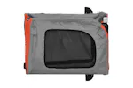 vidaXL 93851 Pet Bike Trailer Orange And Grey Oxford Fabric And Iron vidaXL 93851 Pet Bike Trailer Orange And Grey Oxford Fabric And Iron