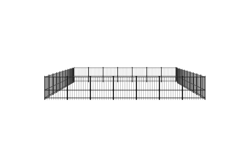 vidaXL 3124653 Outdoor Dog Kennel Steel 65.86 M2 vidaXL 3124653 Outdoor Dog Kennel Steel 65.86 M2