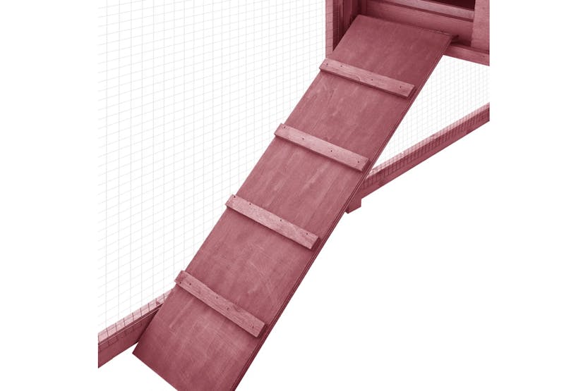 vidaXL 170874 Outdoor Rabbit Hutch With Run Mocca And White Solid Fir Wood vidaXL 170874 Outdoor Rabbit Hutch With Run Mocca And White Solid Fir Wood