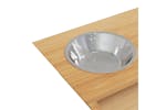 vidaXL 373370 Raised Dog Bowls 35.5x18x10.5cm Bamboo vidaXL 373370 Raised Dog Bowls 35.5x18x10.5cm Bamboo